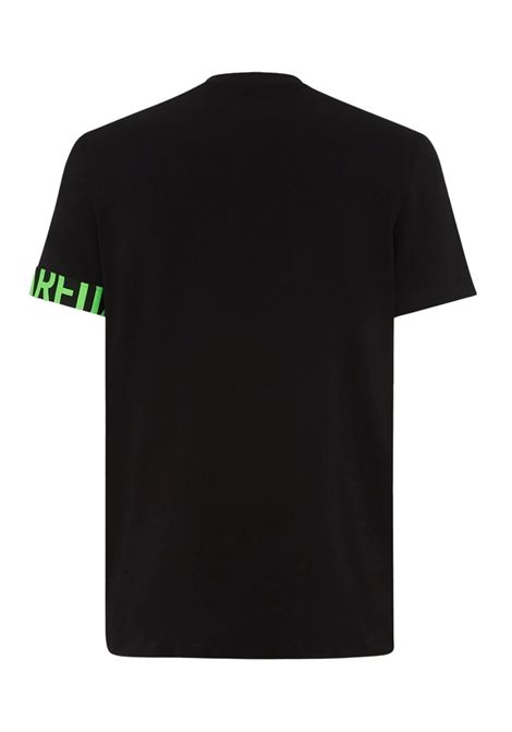 T-shirt Dsquared2 Underwear D9M3S5770 004 nera verde  DSQUARED2 UNDERWEAR | T-shirt | D9M3S5770004